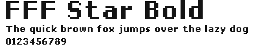 FFF Star Bold Preview