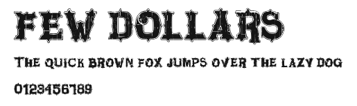 FEW DOLLARS Preview