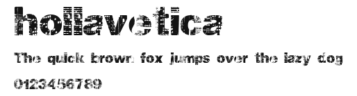 hollavetica Preview