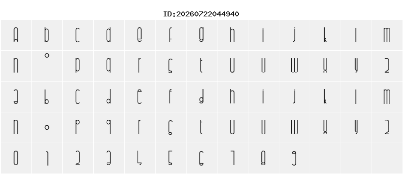 Character Map