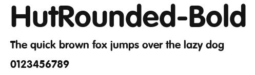 HutRounded-Bold Preview