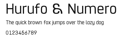Hurufo & Numero Preview