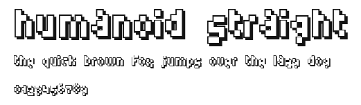 Humanoid straight Preview