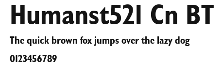 Humanst521 Cn BT Preview