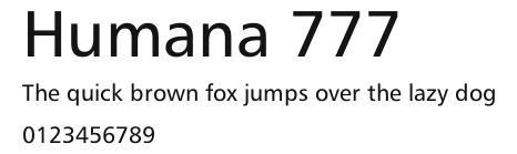 Humana 777 Preview