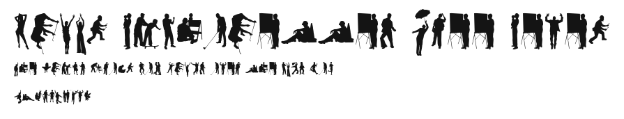 Human Silhouettes Free Seven Preview