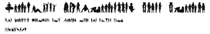 Human Silhouettes Free Four Preview