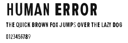 Human Error Preview