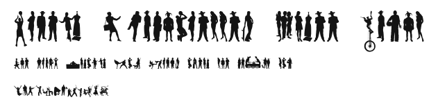 Human Silhouettes Free Eight Preview