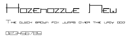Hozenozzle New Preview