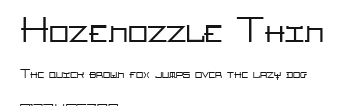 Hozenozzle Thin Preview