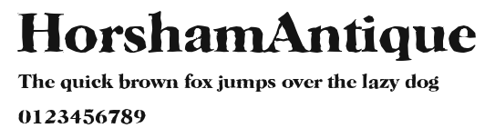 HorshamAntique Preview