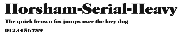 Horsham-Serial-Heavy Preview