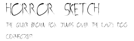 Horror Sketch Preview