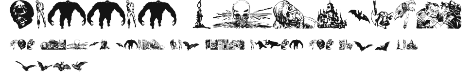 Horror Dingbats Preview