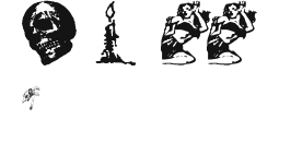 Horror Dingbats Eerie Edition Preview