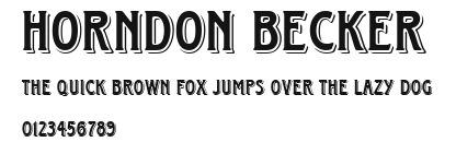 Horndon Becker Preview