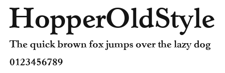 HopperOldStyle Preview