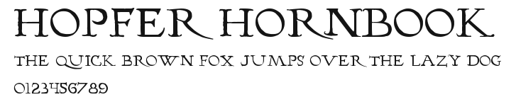 Hopfer Hornbook Preview