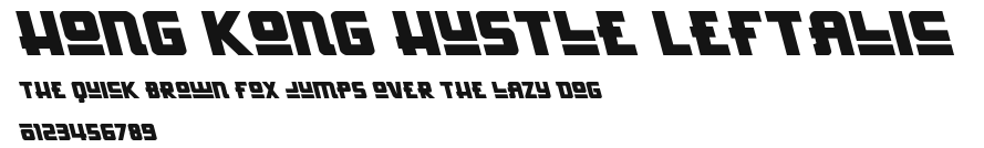 Hong Kong Hustle Leftalic.ttf