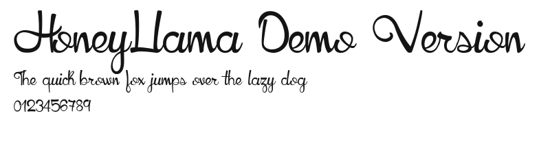 HoneyLlama Demo Version Preview