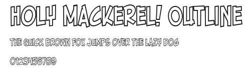 Holy Mackerel! Outline Preview