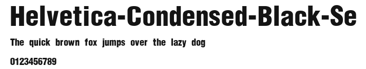 Helvetica-Condensed-Black-Se Preview