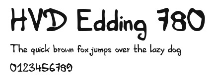 HVD Edding 780 Preview