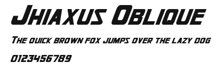 Jhiaxus Oblique Preview