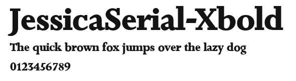 JessicaSerial-Xbold Preview