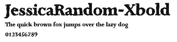 JessicaRandom-Xbold Preview
