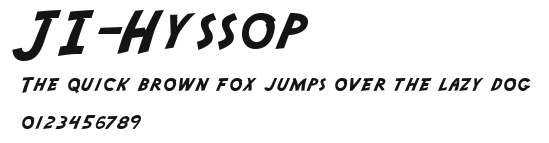 JI-Hyssop Preview