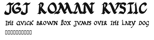 JGJ Roman Rustic Preview