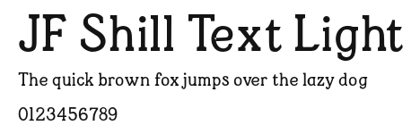 JF Shill Text Light Preview
