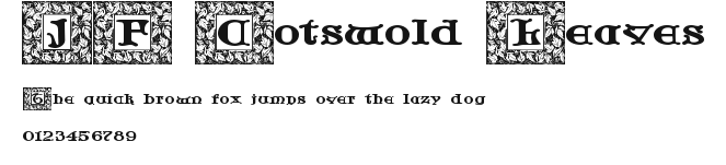 JF Cotswold Leaves Preview