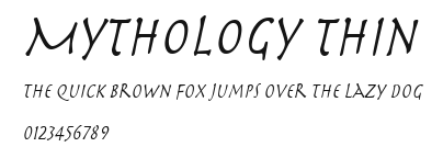 Mythology Thin Preview