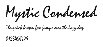 Mystic Condensed Preview