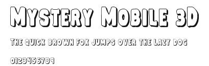 Mystery Mobile 3D Preview