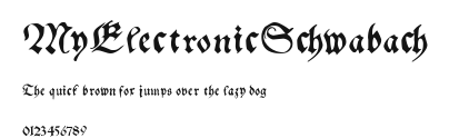 MyElectronicSchwabach Preview