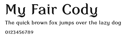 My Fair Cody Preview