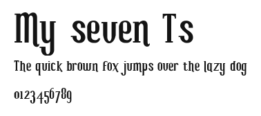 My seven Ts Preview