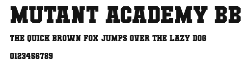 Mutant Academy BB Preview