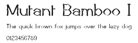 Mutant Bamboo I Preview