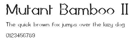 Mutant Bamboo II Preview