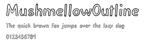 MushmellowOutline Preview