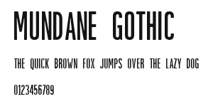 Mundane Gothic Preview