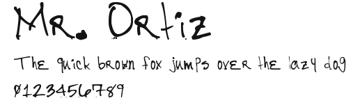 Mr. Ortiz Preview