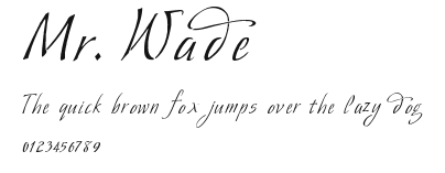 Mr. Wade Preview