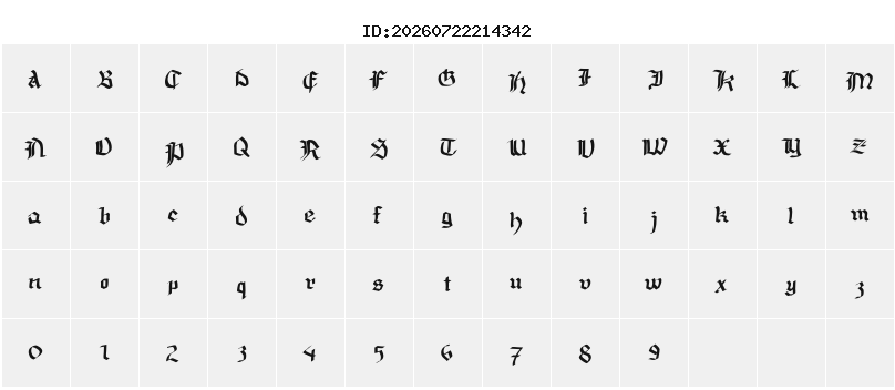 Character Map