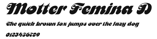 Motter Femina D Preview